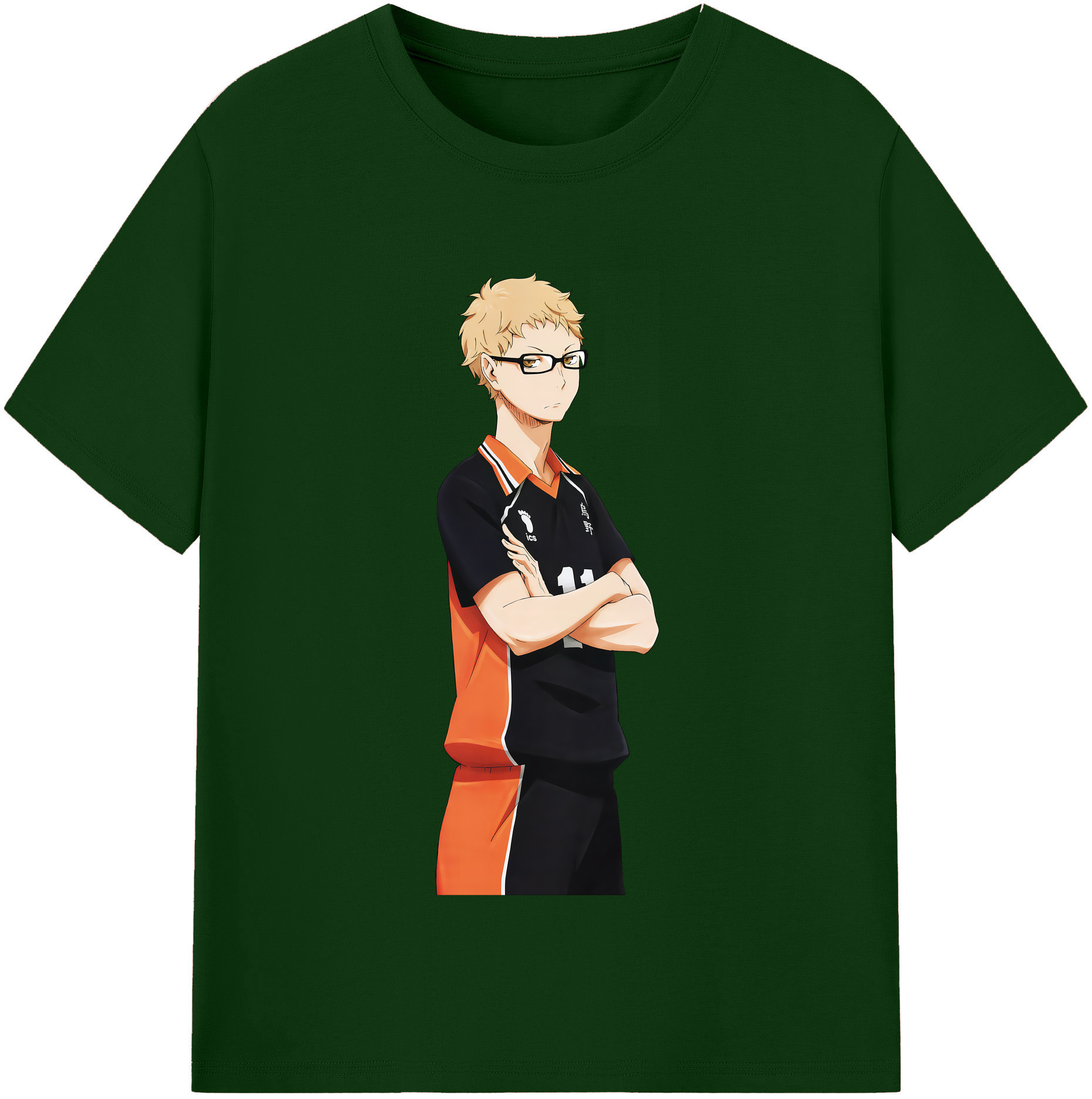（画像用） ハイキュー!! Haikyu!! 綿100％半袖Tシャツ（フロントプリント）